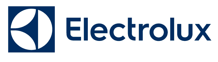 Técnico consertando geladeira - Logo Eletrolux